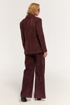 BURN AMBER KADİFE BORDO CEKET