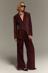 BURN AMBER KADİFE BORDO PANTOLON