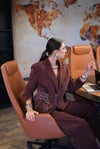 BURN AMBER PREMİUM BORDO CEKET