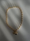 CAPRİ GOLD TOP KOLYE