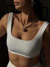 CAPRİ GOLD TOP KOLYE