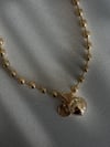 CAPRİ GOLD TOP KOLYE