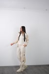 CELLY KREM TRİKO JOGGER PANTOLON