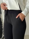 CERANE SİYAH RAHAT PANTOLON