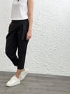 CHECK SİYAH TASARIM PANTOLON