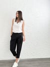 CHECK SİYAH TASARIM PANTOLON