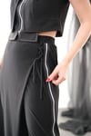 CHİA SİYAH TASARIM PANTOLON