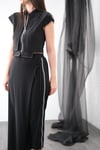 CHİA SİYAH TASARIM PANTOLON