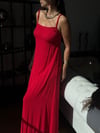 CHLOE VİŞNE ELBİSE