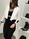 CYRUS TASARIM BEYAZ BLAZER CEKET