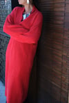 DAİN KIRMIZI MAXİ HIRKA