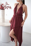 DOHA BORDO TASARIM ELBİSE