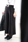 DREAMY SİYAH PİLE DETAYLI PANTOLON