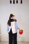 EFA LACİVERT GARNİLİ GÖMLEK