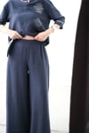ELARA LACİVERT RAHAT PANTOLON
