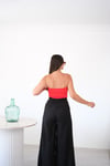 ELENİ STRAPLEZ KIRMIZI BLUZ