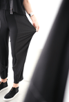 ESSENCE SİYAH TASARIM PANTOLON