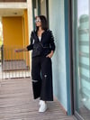 EVA SİYAH TASARIM PANTOLON