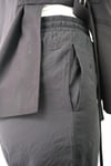 FALTE JOGGER SİYAH PANTOLON