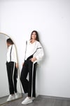 FEMME SİYAH MODAL PANTOLON