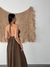 FİONA KAHVE TASARIM ELBİSE