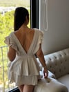FRİDA ŞORTLU SİSBEYAZ ELBİSE