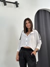 GALE ÇITÇIT DETAYLI BEYAZ GÖMLEK