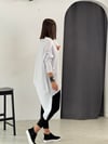 GİGİNA BEYAZ TASARIM SWEATSHIRT