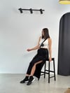 GLOIN SİYAH FERMUARLI PANTOLON