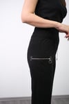 GONG SİYAH TASARIM PANTOLON