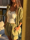 HALYTE SAGE GREEN KETEN ŞORT