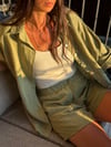 HALYTE SAGE GREEN KETEN ŞORT
