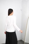 HENE BEYAZ BASİC BLUZ