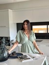 HERA MİNT MÜSLİN ELBİSE