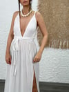 HERMES BEYAZ ELBİSE