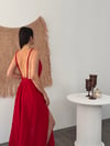HERMES VİŞNE ELBİSE