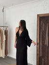 HONEY KOL DETAYLI SİYAH ELBİSE