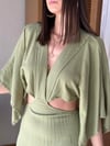 İBİZA TASARIM SAGE GREEN ELBİSE