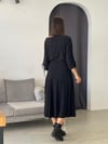 IDRİL SİYAH DERİ DETAYLI ETEK