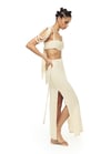 İNSİA BEJ CROP ETEK TAKIM