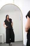 JENNY SİYAH TASARIM PANTOLON