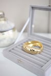 KARE DALGA FORM GOLD KELEPÇE