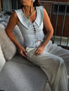 KENNY BEBE MAVİ ÖN BAĞCIKLI BLUZ