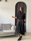 LAGOS SİYAH FERMUARLI ETEK