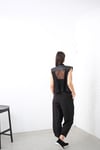 LARGO FİTİLLİ SİYAH PANTOLON