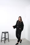 LASA TRİKO SİYAH PANTOLON