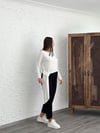 LASİA EKRU TASARIM BLUZ