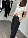 LASİRA SİYAH PANTOLON