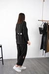 LİPARİ TASARIM SİYAH BLAZER