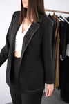 LİPARİ TASARIM SİYAH BLAZER